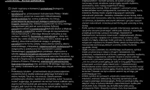 Fragment tekstu z "Ferdydurke" Witolda Gombrowicza, z podziałem na punkty.