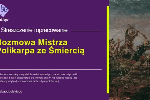 Mroczny obraz przedstawiający szkielety walczące ze sobą.