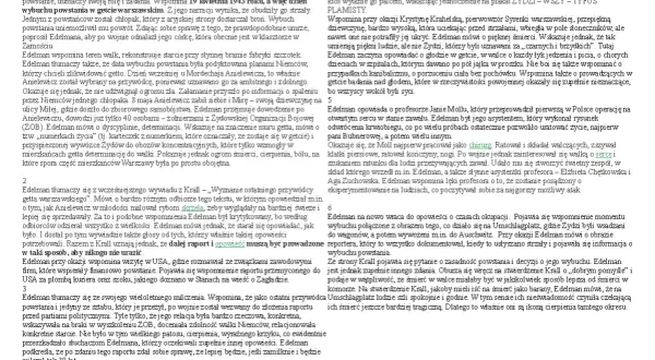 Fragment tekstu z nagłówkiem "Literacki obraz końca świata".