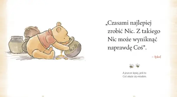 Kubuś Puchatek: mądre cytaty o małych przyjemnościach w życiu