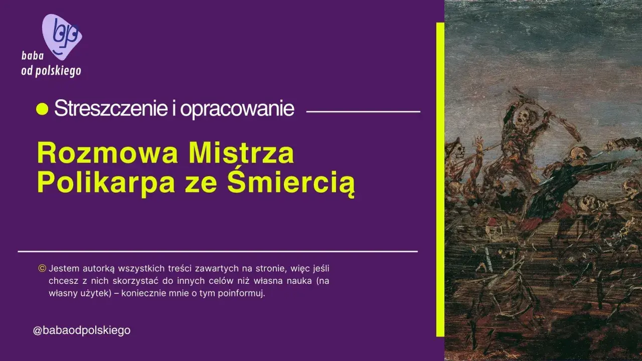 Mroczny obraz przedstawiający szkielety walczące ze sobą.